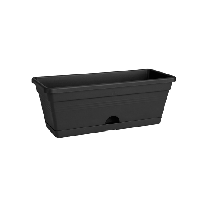 green basics balkonkasten mini 30cm living schwarz